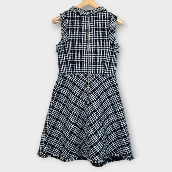 KATE SPADE Tweed Dress 8 Fit & Flare Preppy Old Money Parisian Chic NEW - Picture 5 of 12